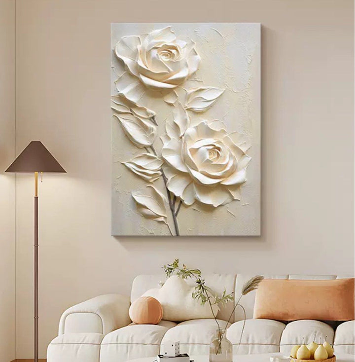 ROSAVIA Modern Rose Wall Art - Cassa Haus Singapore