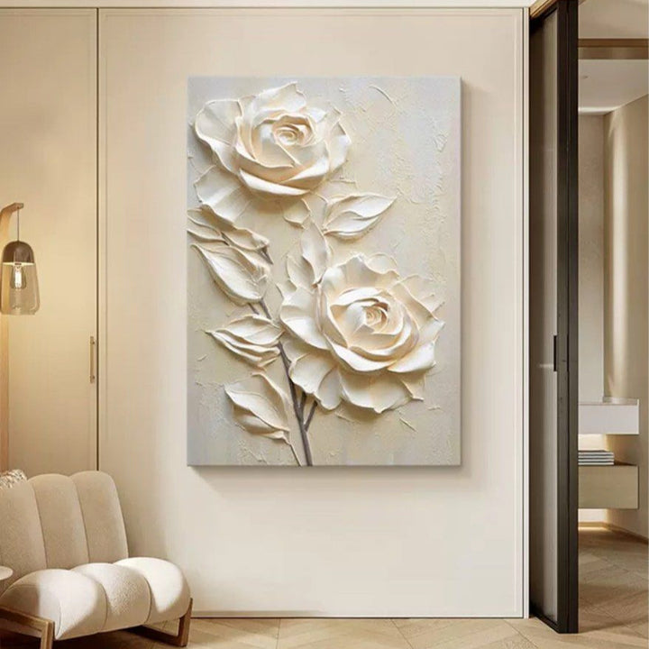 ROSAVIA Modern Rose Wall Art - Cassa Haus Singapore