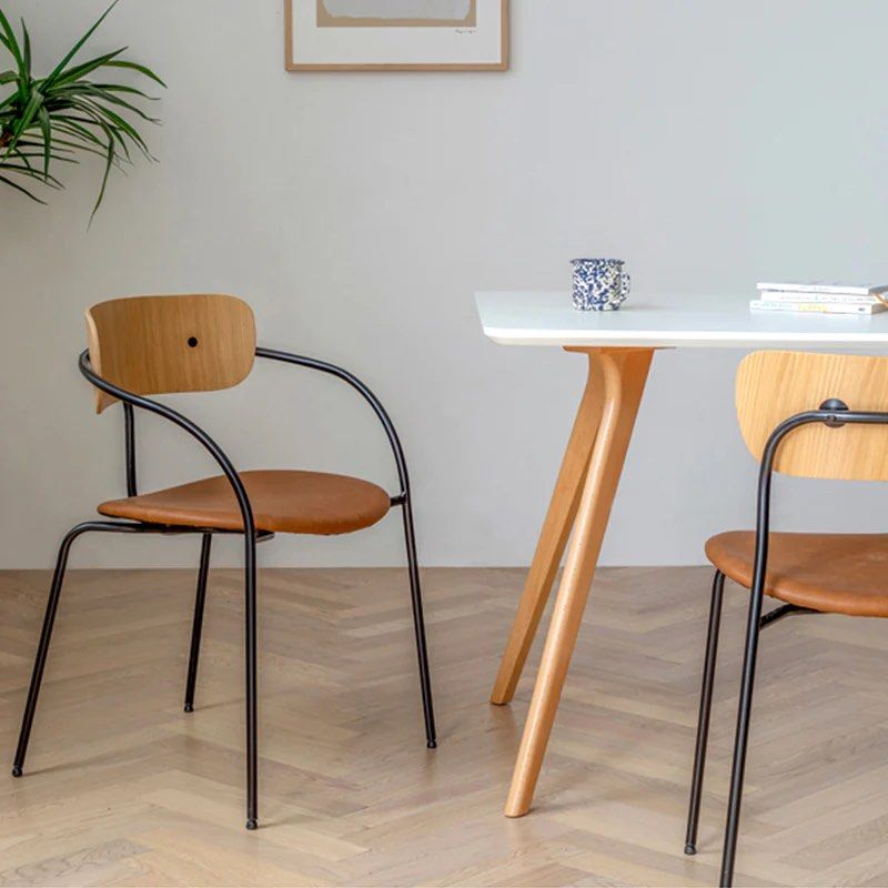 DANAR Industrial Dining Chair (set of 2) - Radical Homes Singapore