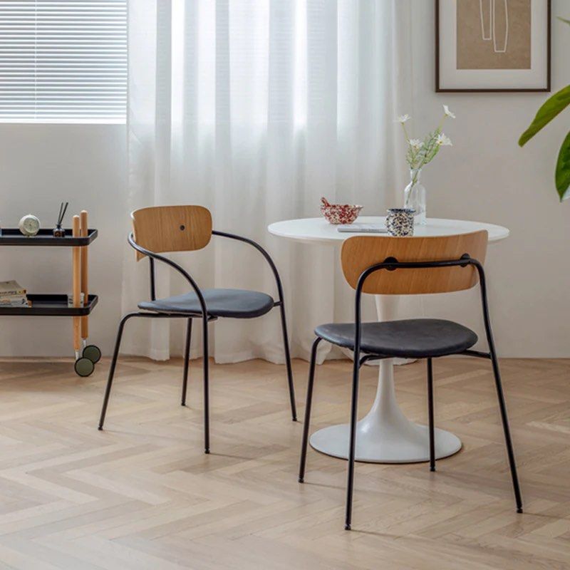 DANAR Industrial Dining Chair (set of 2) - Radical Homes Singapore