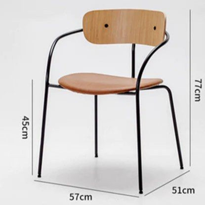 DANAR Industrial Dining Chair (set of 2) - Radical Homes Singapore