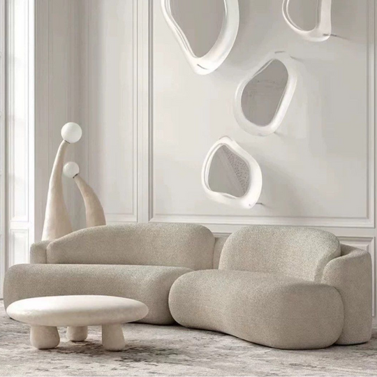 BELLAMONT Modern Boucle Sofa - Cassa Haus Singapore
