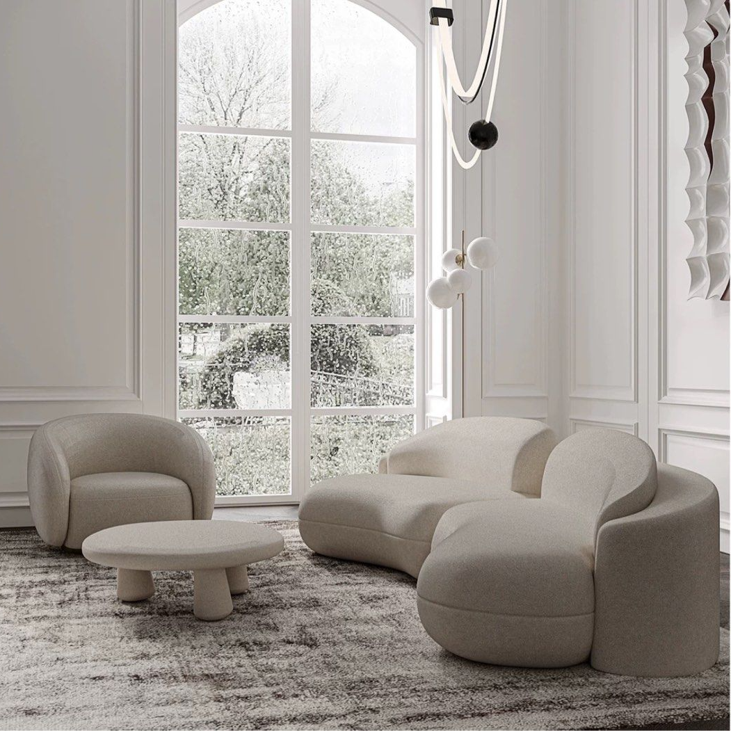 BELLAMONT Modern Boucle Sofa - Cassa Haus Singapore