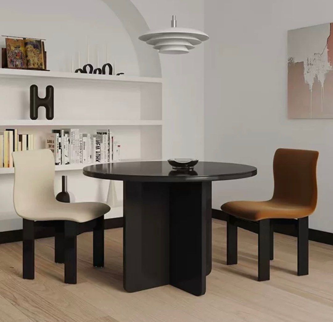 AUBREY Round Dining Table - Radical Homes Singapore