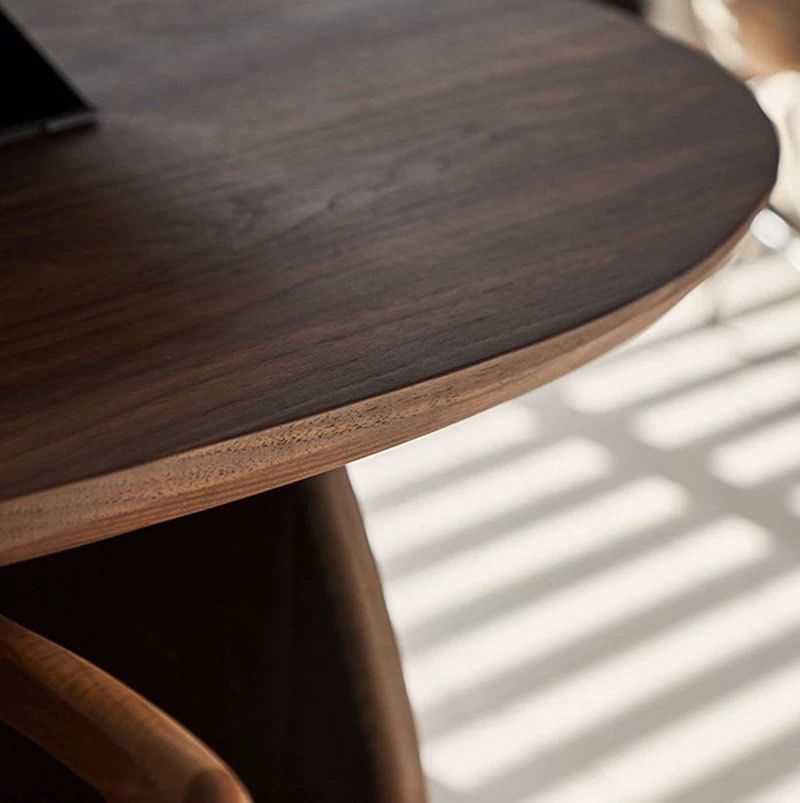 MODA Modern Solid Wood Dining Table - Radical Homes Singapore