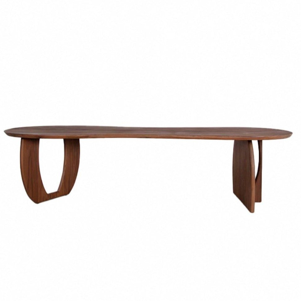 MODA Modern Solid Wood Dining Table - Radical Homes Singapore