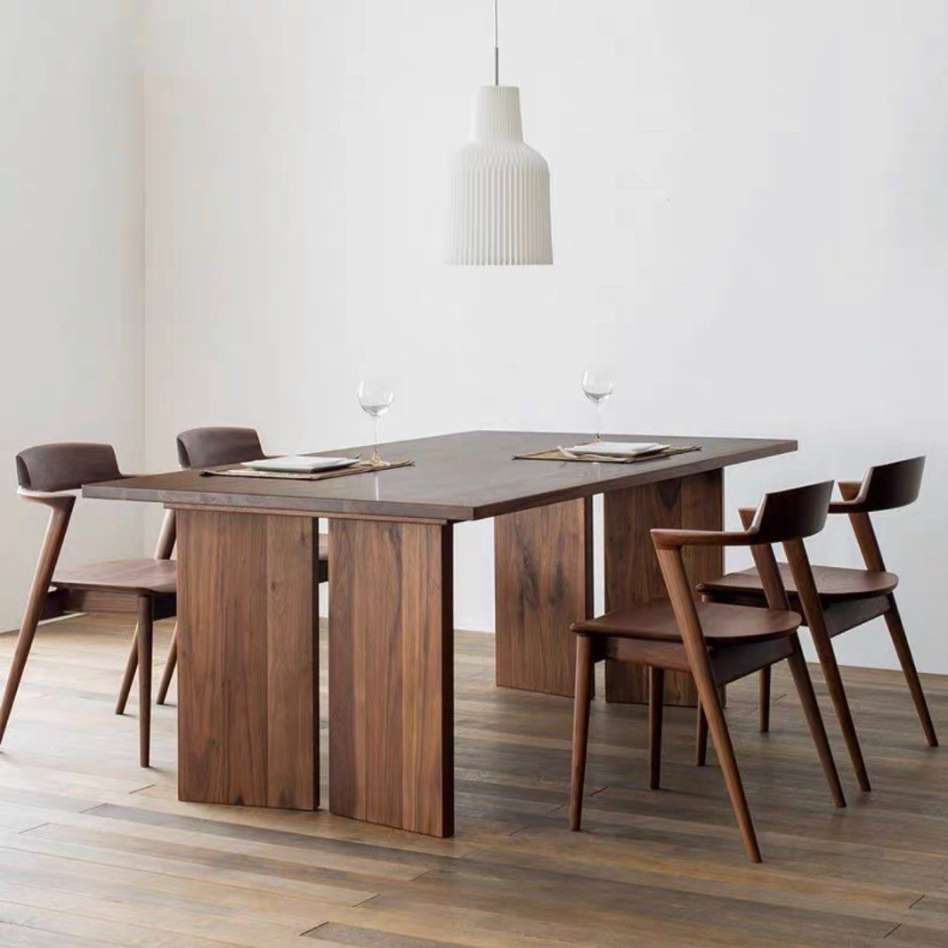 TORREZ Rustic Solid Wood Dining Table - Radical Homes Singapore