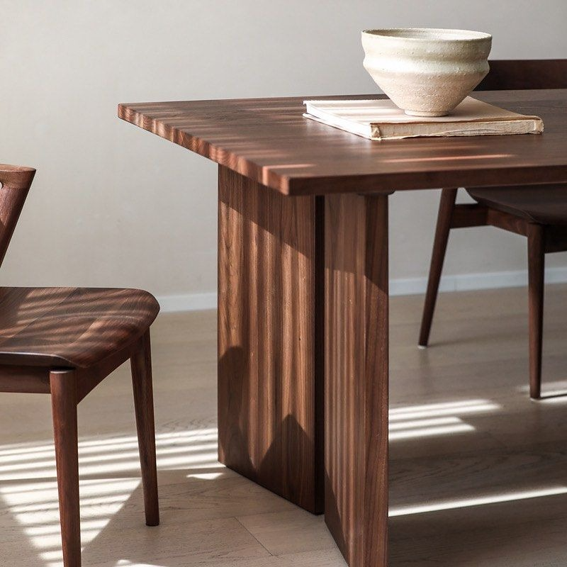 TORREZ Rustic Solid Wood Dining Table - Radical Homes Singapore