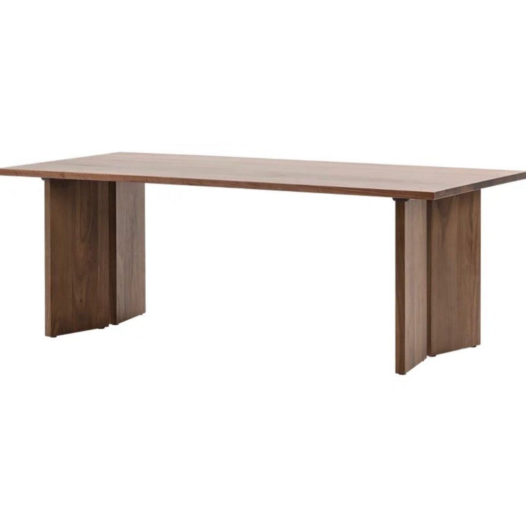 TORREZ Rustic Solid Wood Dining Table - Radical Homes Singapore