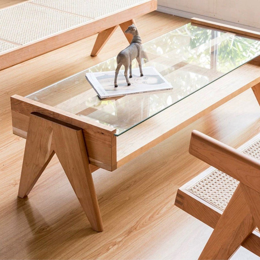 PIERS Japandi Coffee Table - Radical Homes Singapore