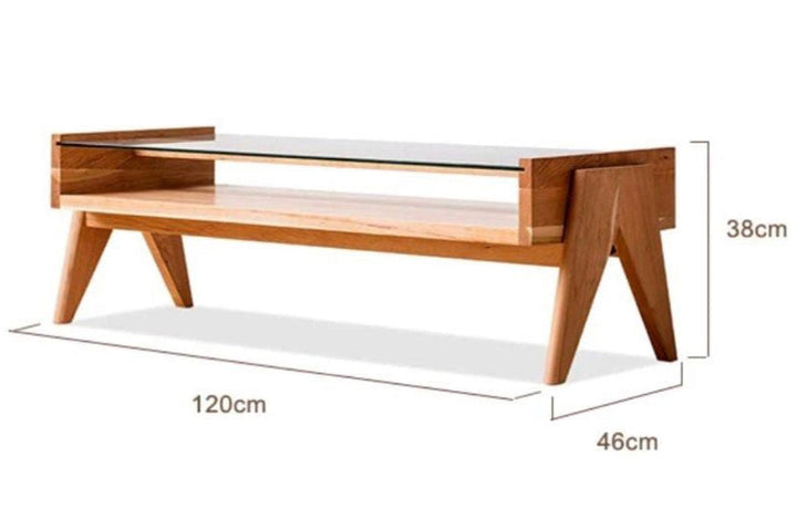 RENJI Japandi Coffee Table - Cassa Haus Singapore