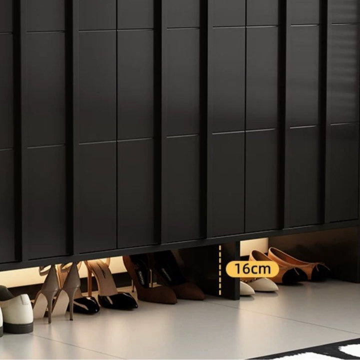 MOLAN Modern LED Shoe Cabinet - Radical Homes Singapore