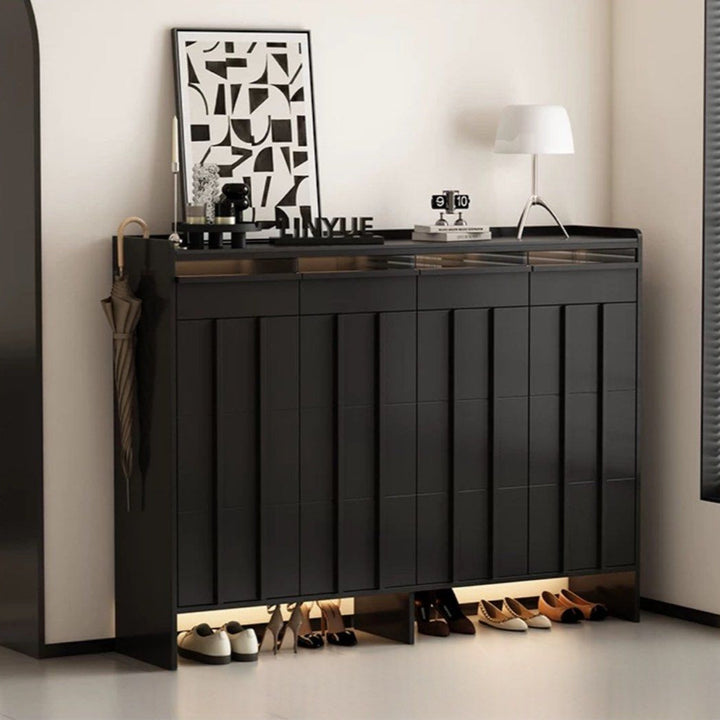 MOLAN Modern LED Shoe Cabinet - Radical Homes Singapore