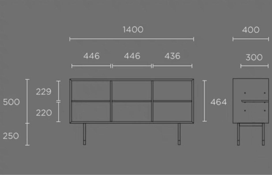 DIEGO Modern Sideboard - Radical Homes Singapore