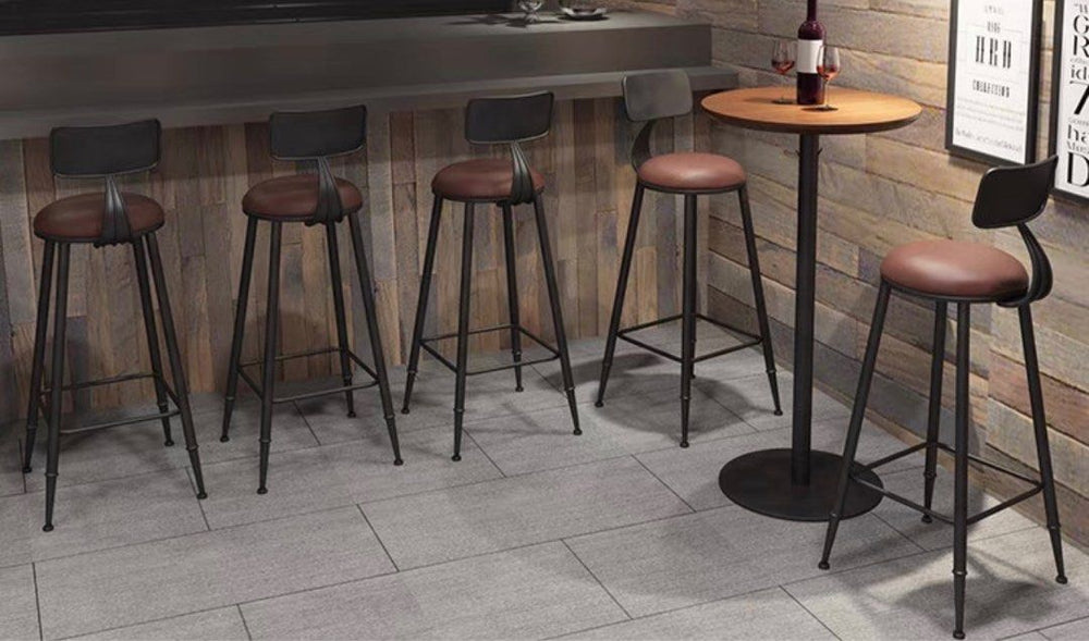 HURLEA Industrial Bar Stool - Radical Homes Singapore