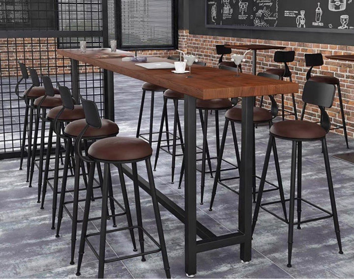 KORZAVIQ Industrial Bar Stool - Cassa Haus Singapore