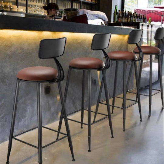 KORZAVIQ Industrial Bar Stool - Cassa Haus Singapore