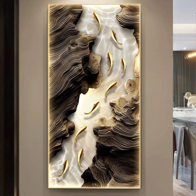 MONARGE Modern LED Wall Art - Radical Homes Singapore