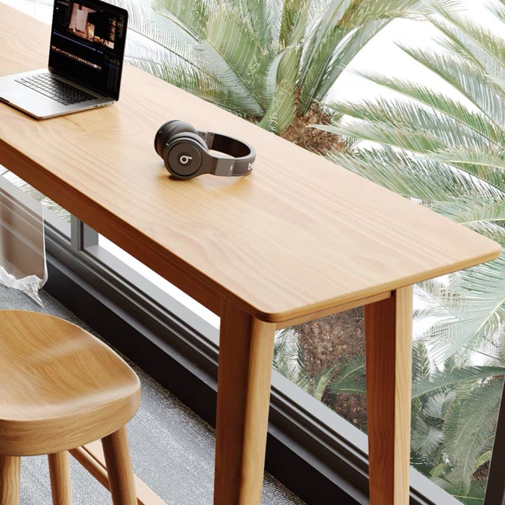 ASHE Scandinavian Solid Wood Bar Table - Radical Homes Singapore