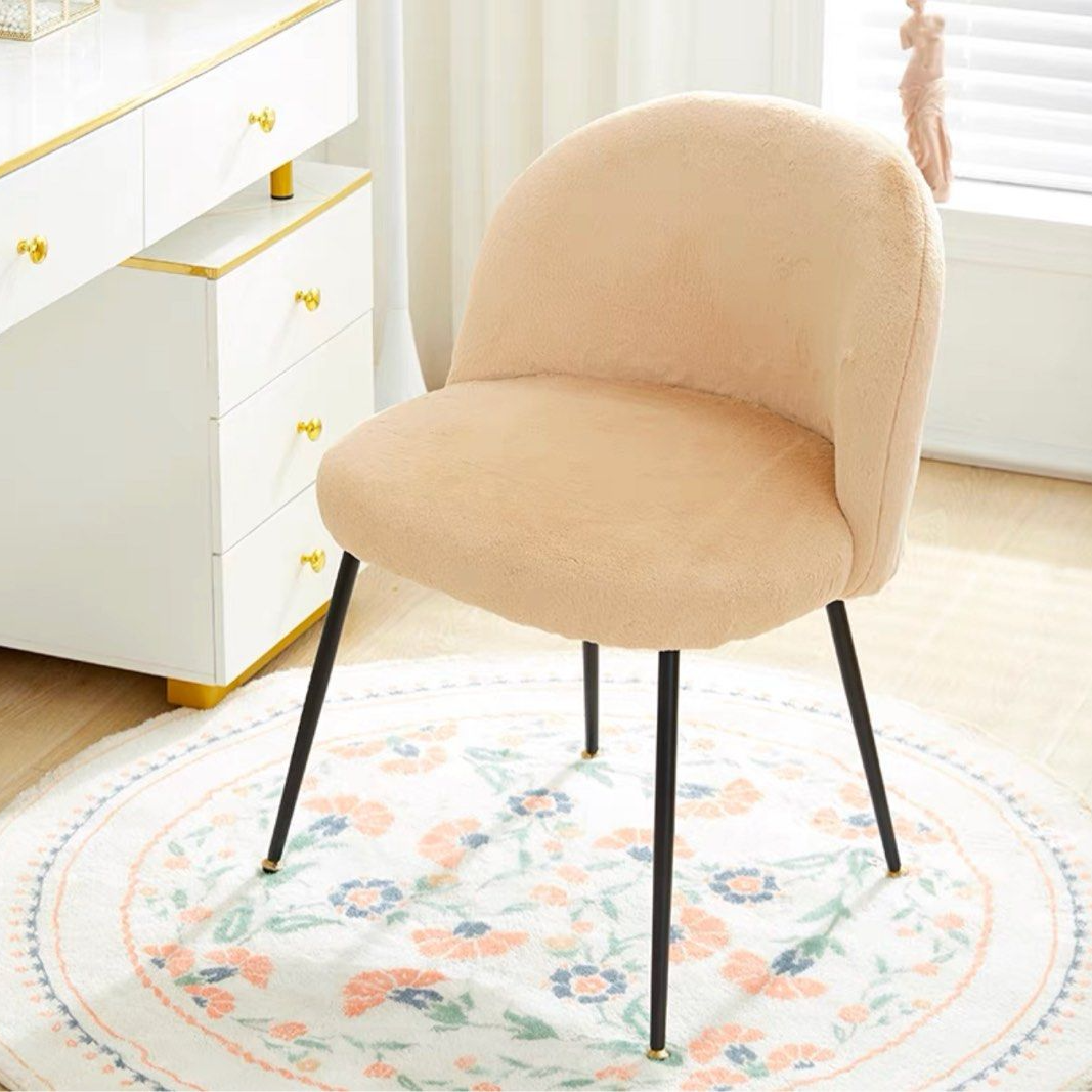 HERMAN Modern Cashmere Dining Chair - Radical Homes Singapore