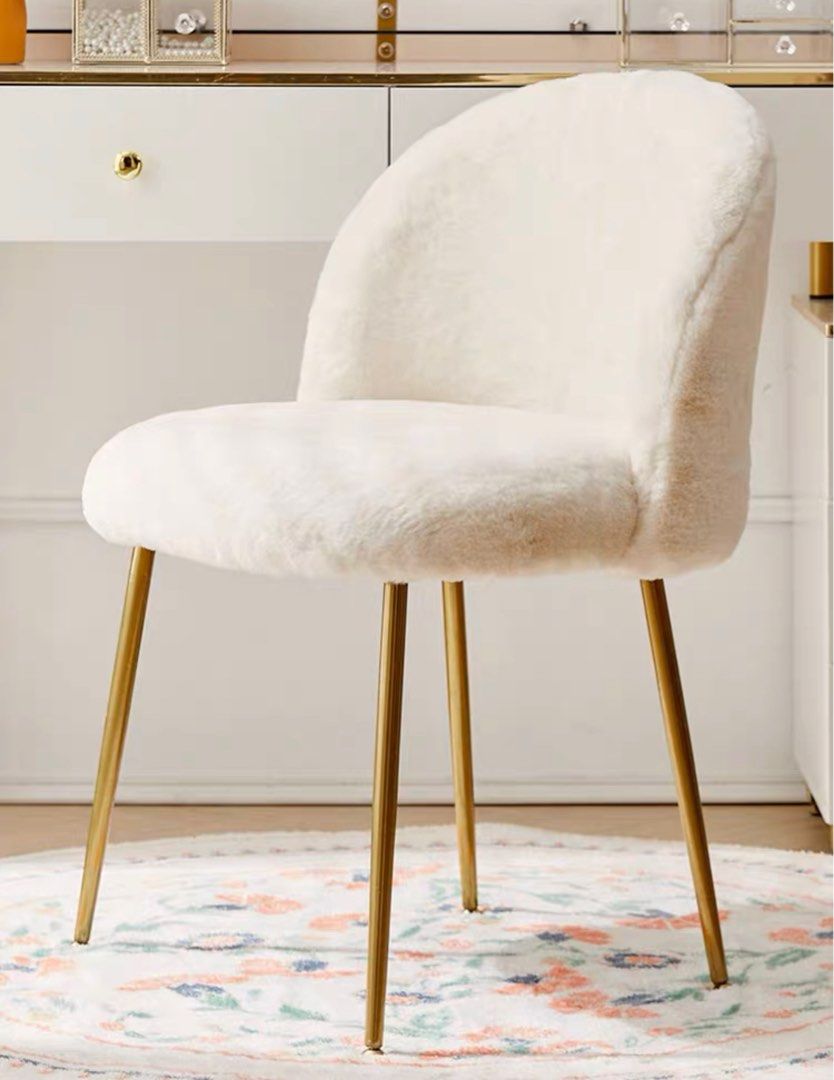 HERMAN Modern Cashmere Dining Chair - Radical Homes Singapore