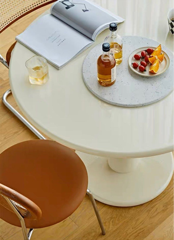 CRISPIN Round Dining Table - Radical Homes Singapore