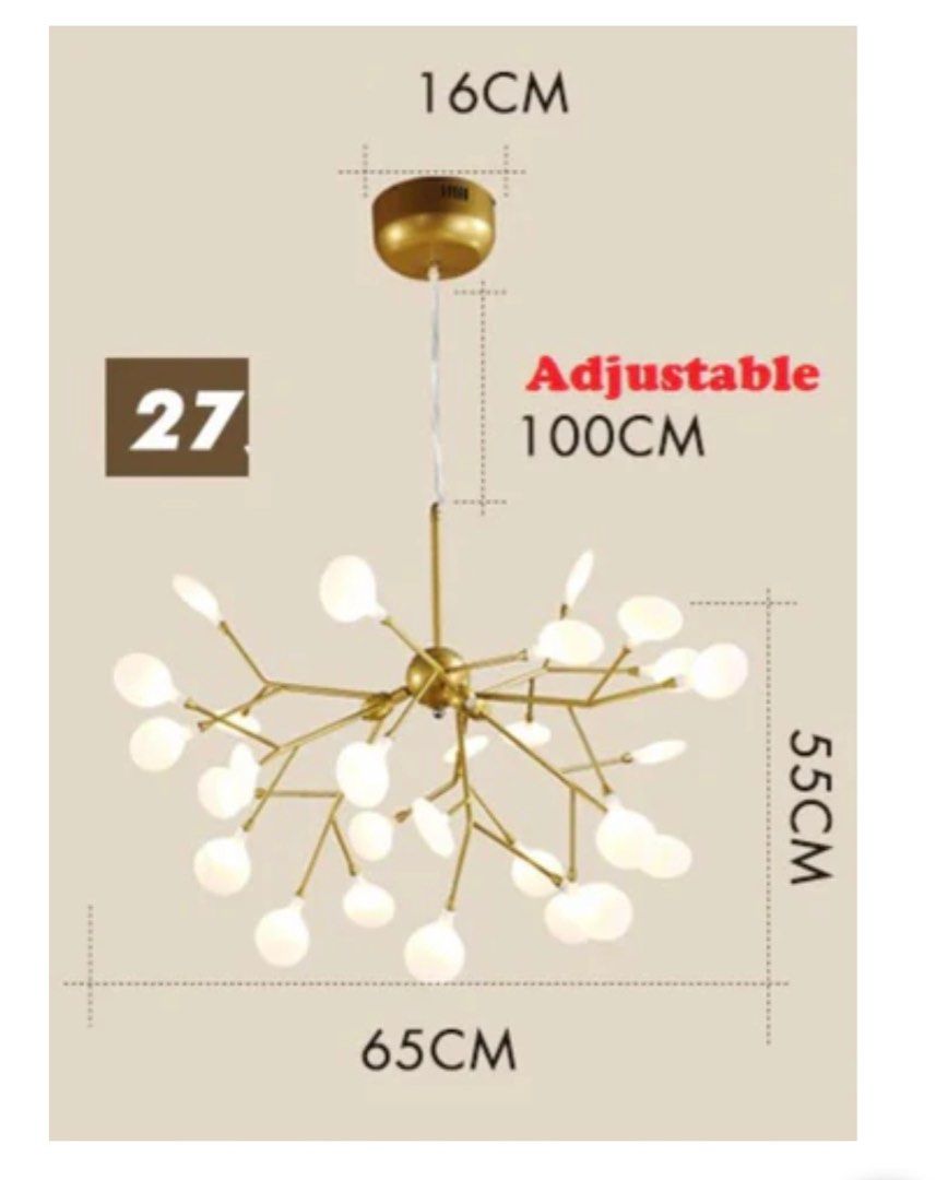 ZADRIAN 27-Bulb Chandelier - Cassa Haus Singapore