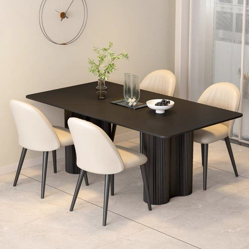 GALINDO Minimalist Dining Table and Chair Set - Radical Homes Singapore