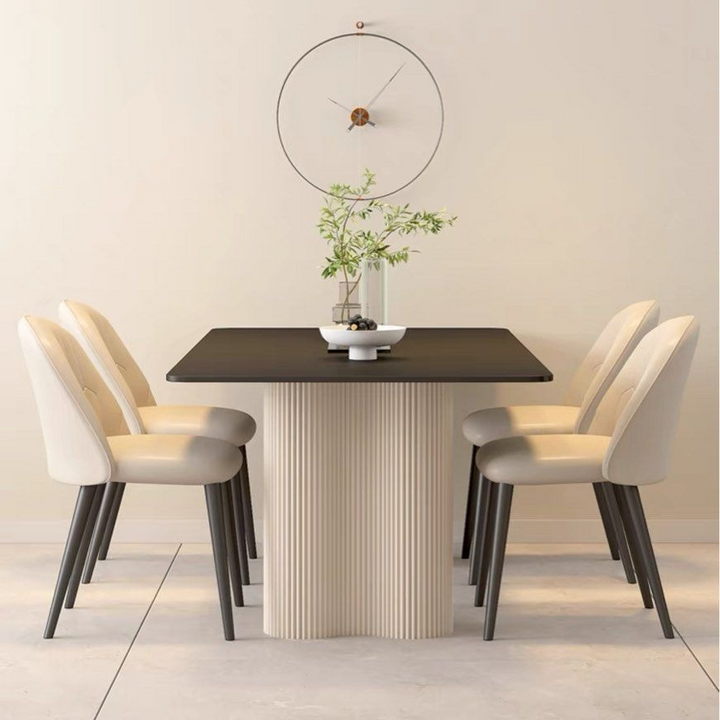 GALINDO Minimalist Dining Table and Chair Set - Radical Homes Singapore