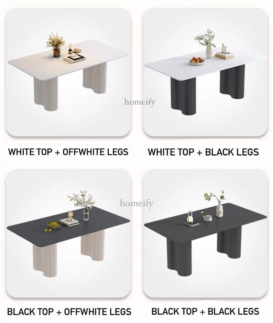 GALINDO Minimalist Dining Table and Chair Set - Radical Homes Singapore