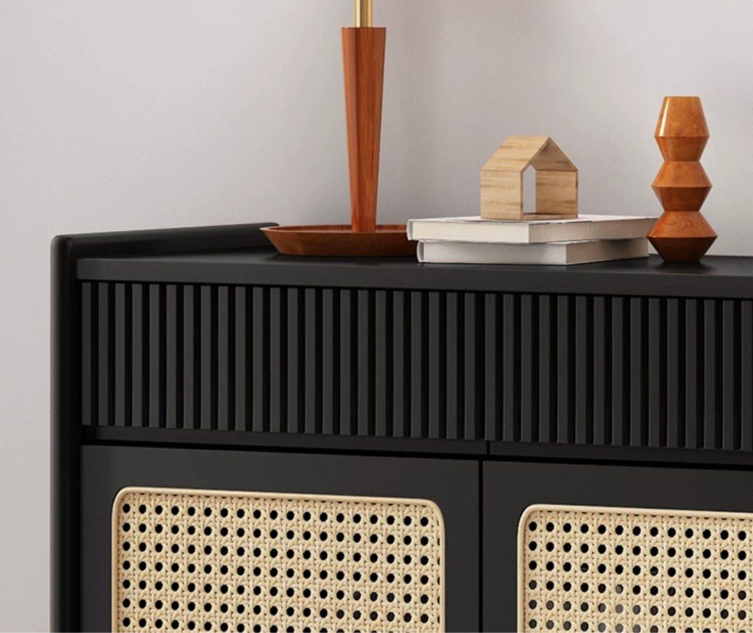 MAVREN Rustic Solid Wood Shoe Cabinet - Cassa Haus Singapore