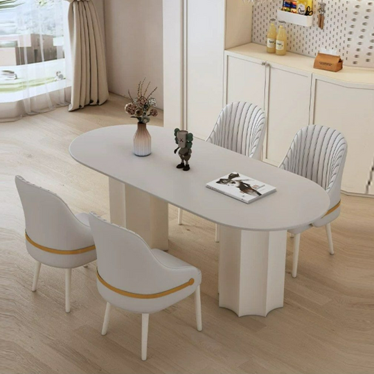 VELZORA Modern Sintered Stone Dining Table - Cassa Haus Singapore
