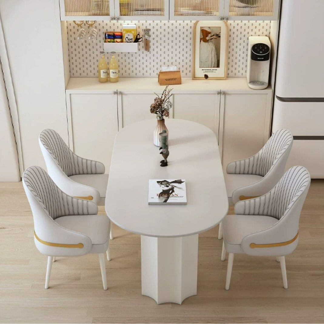 VELZORA Modern Sintered Stone Dining Table - Cassa Haus Singapore