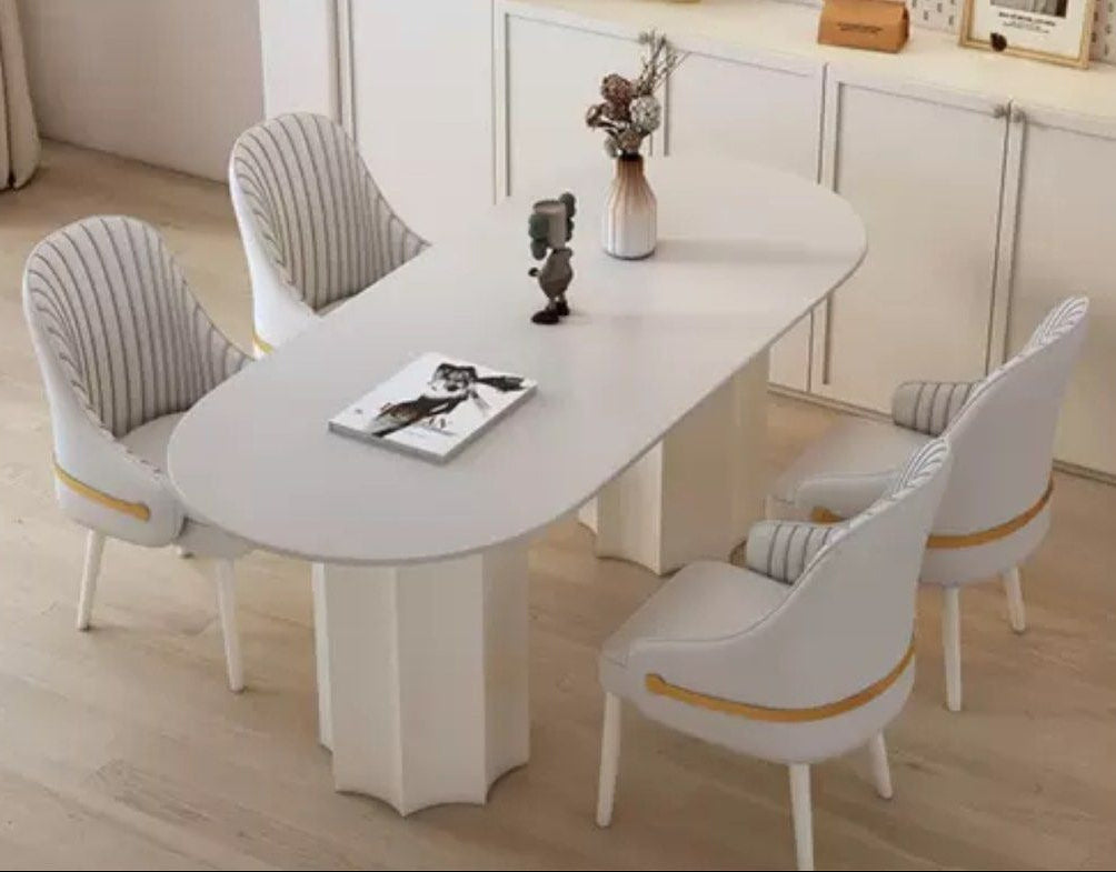 VELZORA Modern Sintered Stone Dining Table - Cassa Haus Singapore