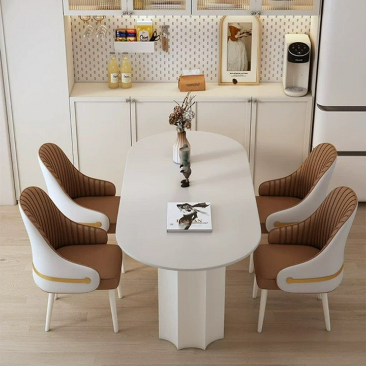 VELZORA Modern Sintered Stone Dining Table - Cassa Haus Singapore
