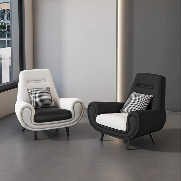 CODY Modern Velvet Lounge Chair - Cassa Haus Singapore