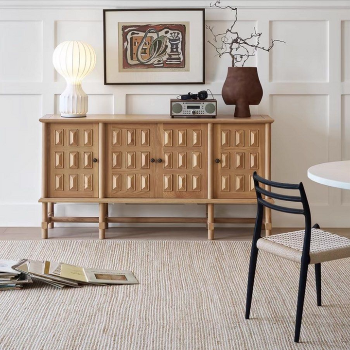 ZURI Modern Solid Wood Sideboard - Radical Homes Singapore