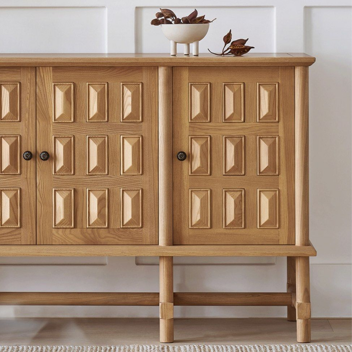 ZURI Modern Solid Wood Sideboard - Radical Homes Singapore