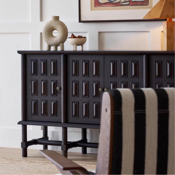 ZURI Modern Solid Wood Sideboard - Radical Homes Singapore