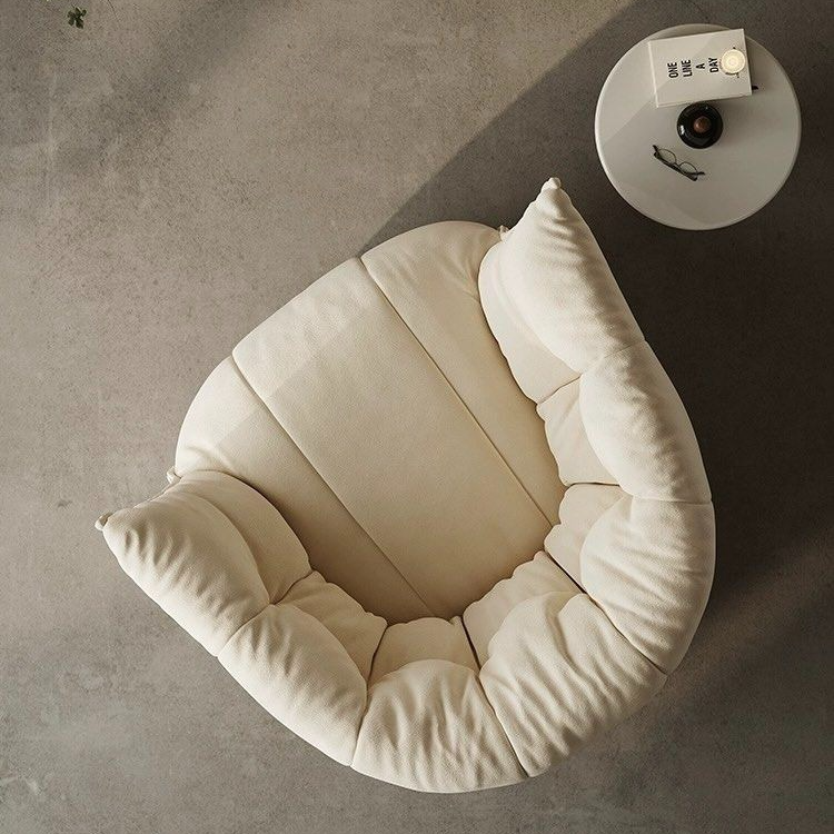 BLAKE Modern Fabric Lounge Chair - Radical Homes Singapore