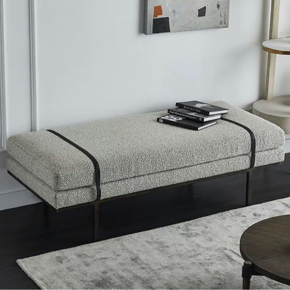 ELYSORA Modern Fabric Bench - Cassa Haus Singapore