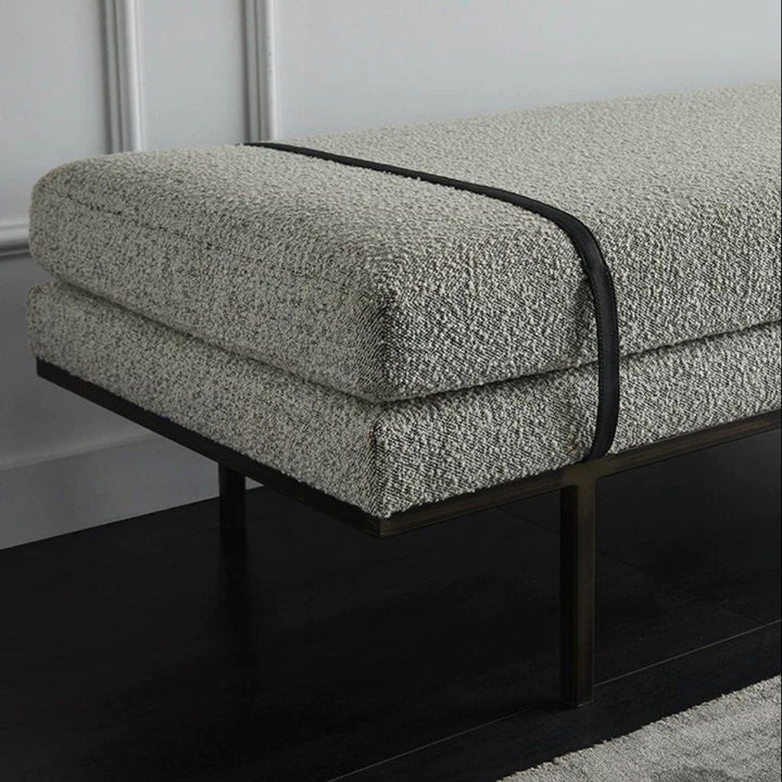 ELYSORA Modern Fabric Bench - Cassa Haus Singapore