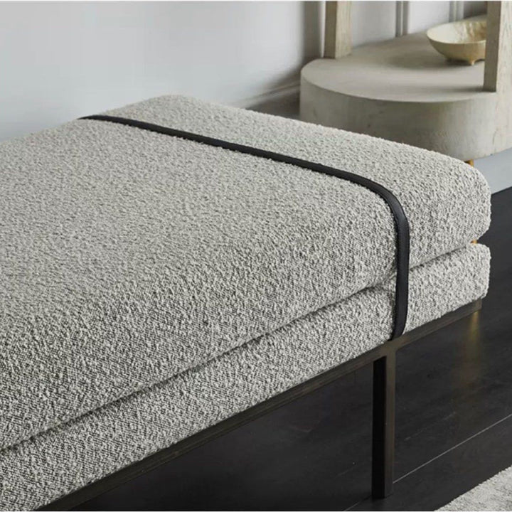 ELYSORA Modern Fabric Bench - Cassa Haus Singapore
