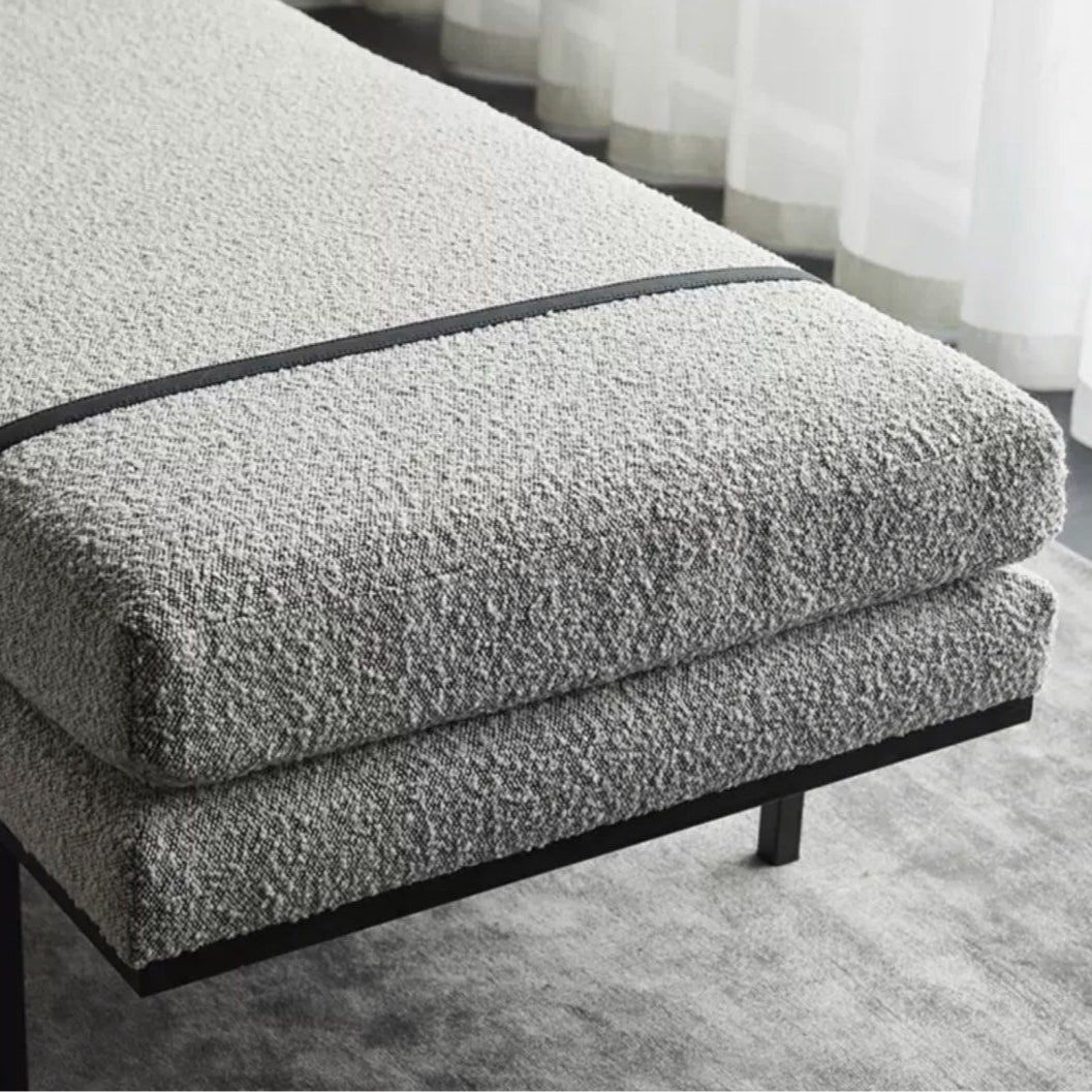 ELYSORA Modern Fabric Bench - Cassa Haus Singapore