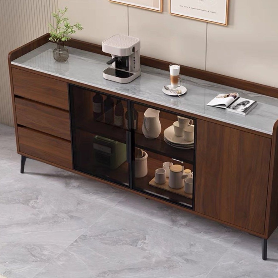 FRANCISCO Modern Sintered Stone Sideboard - Radical Homes Singapore