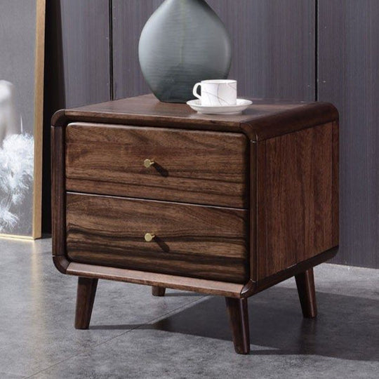 ELVANO Japandi Bedside Table - Cassa Haus Singapore