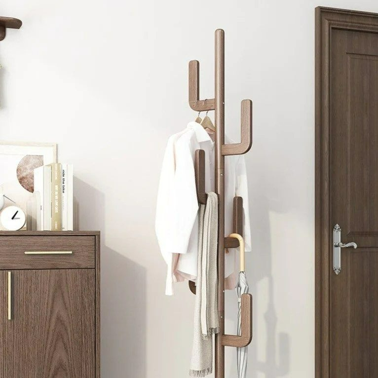 STIG Freestanding Wood Coat Rack - Radical Homes Singapore