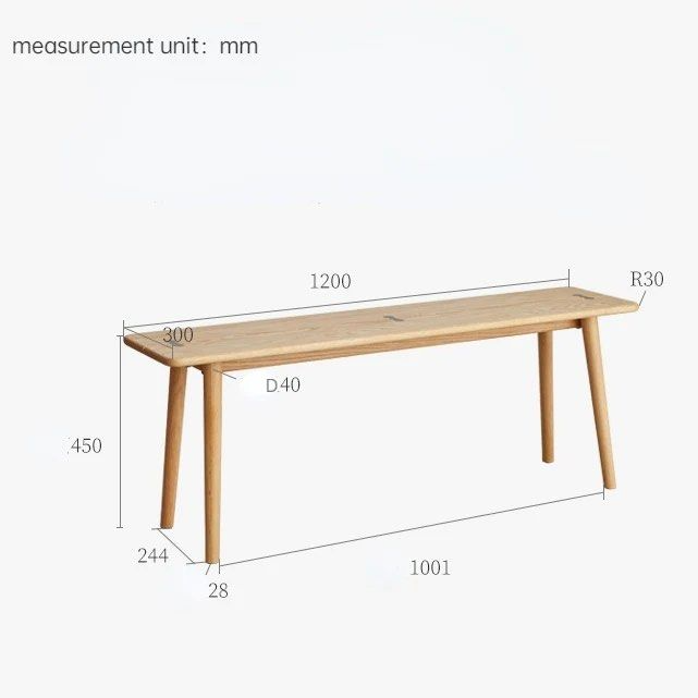 DELIA Wood Bench - Radical Homes Singapore