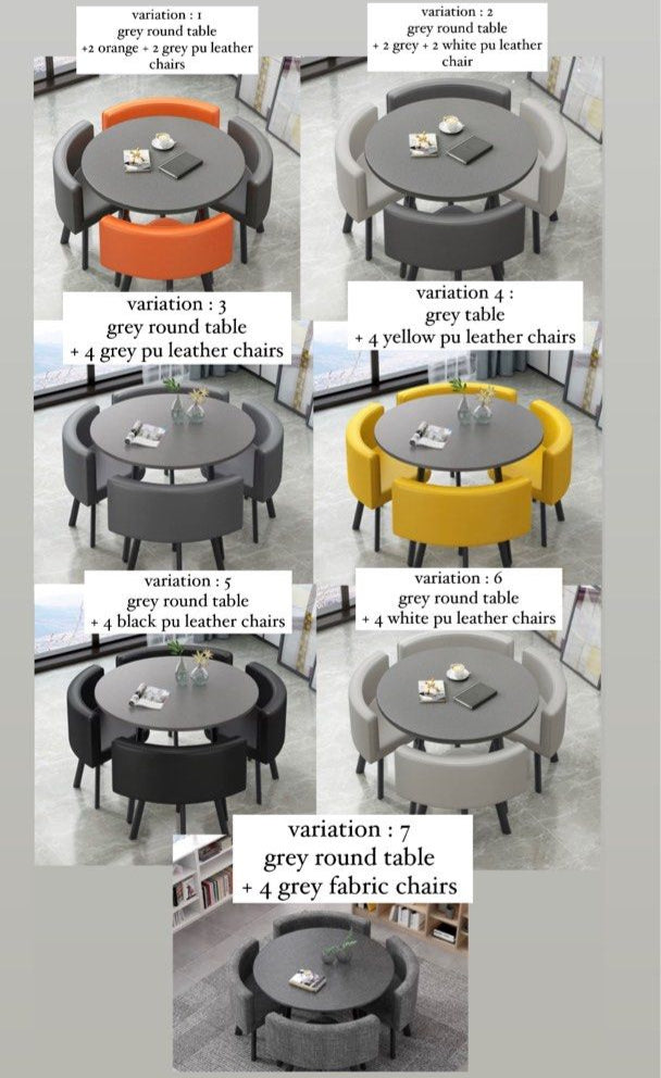 ELOISE Dining Table Set - Radical Homes Singapore