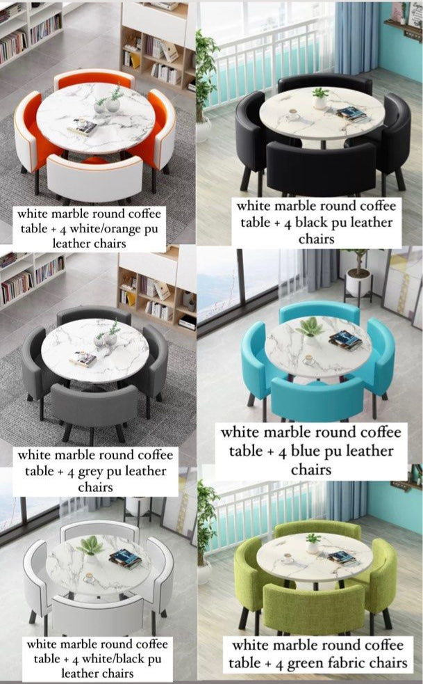 ELOISE Dining Table Set - Radical Homes Singapore